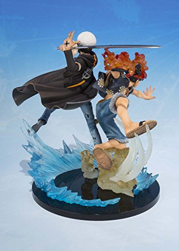 Monkey D Luffy | Trafalgar Law | 5th Anniversary Edition, One Piece franchise, Bandai brand, H=150 mm (5.85 in) dimensions, Nippon Figures