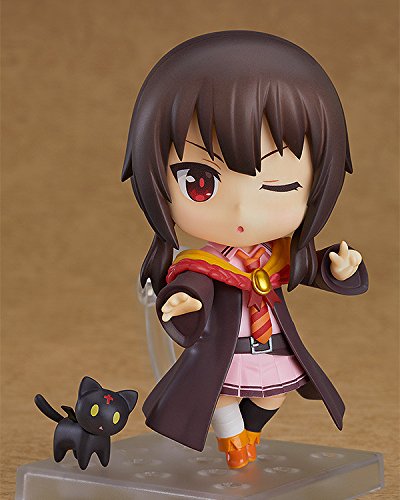 KonoSuba - Chomusuke - Megumin - Nendoroid #851 - School Uniform Ver., Franchise: KonoSuba, Brand: Good Smile Company, Release Date: 18. Feb 2018, Type: Nendoroid, Store Name: Nippon Figures