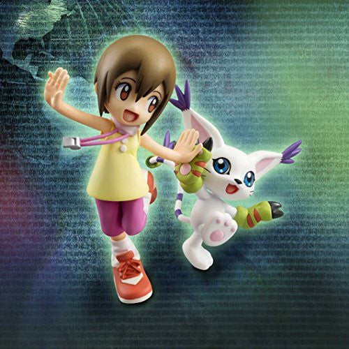Digimon Adventure - Tailmon - Yagami Hikari - G.E.M. - 1/10 (MegaHouse), Franchise: Digimon Adventure, Brand: MegaHouse, Release Date: 19. Feb 2016, Dimensions: H=105 mm (4.1 in), Scale: 1/10, Store Name: Nippon Figures