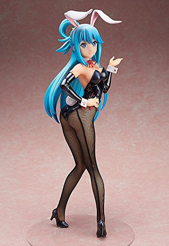 KonoSuba - Aqua - B-style - 1/4 - Bunny ver. (FREEing), Scale: 1/4, Dimensions: H=380mm (14.82in), Material: ABS, PVC, Store Name: Nippon Figures