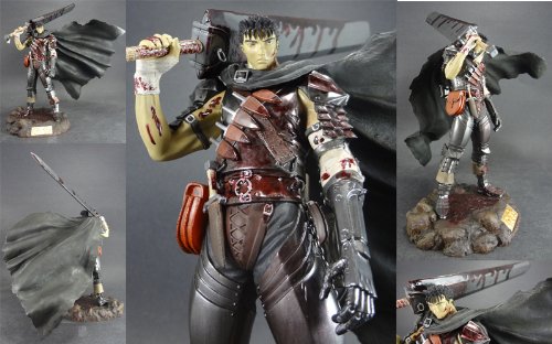 Berserk - Guts - Black Swordsman PVC/ Limited Splashing Blood Version (Art of War), Franchise: Berserk, Brand: Art of War, Release Date: 31. May 2010, Type: General, Nippon Figures