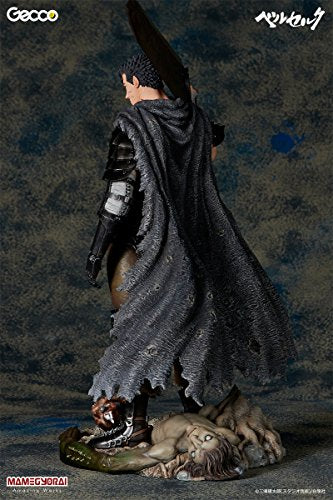 Berserk - Guts - 1/6 - Lost Children Chapter, The Black Swordsman Ver. (Gecco, Mamegyorai), Franchise: Berserk, Brand: Gecco, Release Date: 26. Oct 2015, Dimensions: H=380 mm (14.82 in), Scale: 1/6, Material: ABS, PVC, Store Name: Nippon Figures