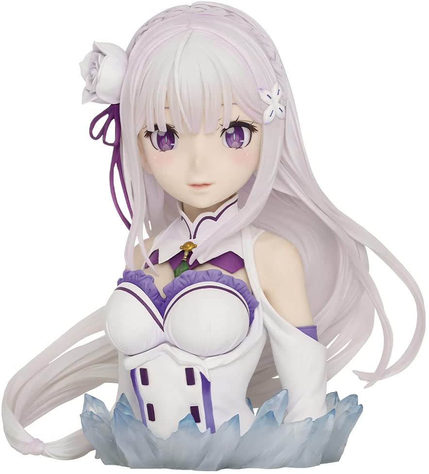 Re:Zero kara Hajimeru Isekai Seikatsu - Emilia - ArtScale Bust - Ichiban Kuji Re:Zero kara Hajimeru Isekai Seikatsu ~Anata, Seirei no Shukufuku ga Arimasu you ni~ - A Prize (Bandai Spirits), Franchise: Re:Zero kara Hajimeru Isekai Seikatsu, Brand: Bandai Spirits, Release Date: 31. Aug 2021, Type: Prize, Store Name: Nippon Figures