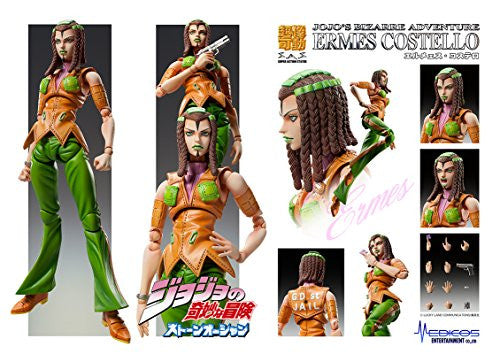 JoJo's Bizarre Adventure - Stone Ocean - Ermes Costello - Super Action Statue #73 (Medicos Entertainment), Franchise: JoJo's Bizarre Adventure, Release Date: 24. Apr 2015, Dimensions: H=160 mm (6.24 in), Store Name: Nippon Figures