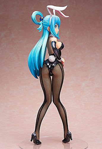 KonoSuba - Aqua - B-style - 1/4 - Bunny ver. (FREEing), Scale: 1/4, Dimensions: H=380mm (14.82in), Material: ABS, PVC, Store Name: Nippon Figures