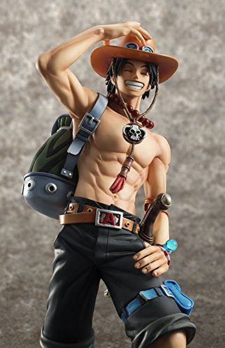 Portgas D Ace | Portrait Of Pirates DX | 10th Limited Version, One Piece franchise, MegaHouse brand, Release Date: 26. Dec 2016, Scale: 1/8, Nippon Figures