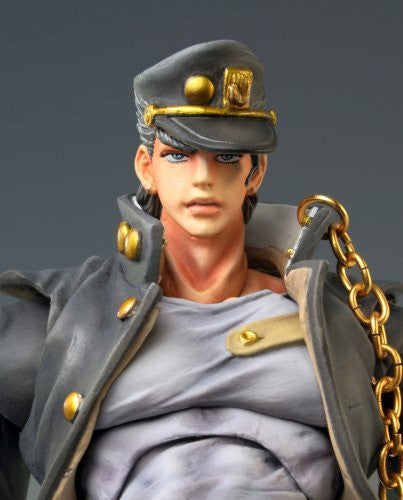 JoJo's Bizarre Adventure - Stardust Crusaders - Jotaro Kujo - Super Action Statue #2 (Medicos Entertainment), Franchise: JoJo's Bizarre Adventure, Release Date: 28. Feb 2009, Dimensions: H=160 mm (6.24 in), Store Name: Nippon Figures