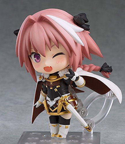 Fate/Apocrypha - Astolfo - Nendoroid #884 - "Kuro" no Rider, Franchise: Fate/Apocrypha, Brand: Good Smile Company, Release Date: 12. Sep 2018, Type: Nendoroid, Dimensions: 100 mm, Material: ABS, PVC, Store Name: Nippon Figures