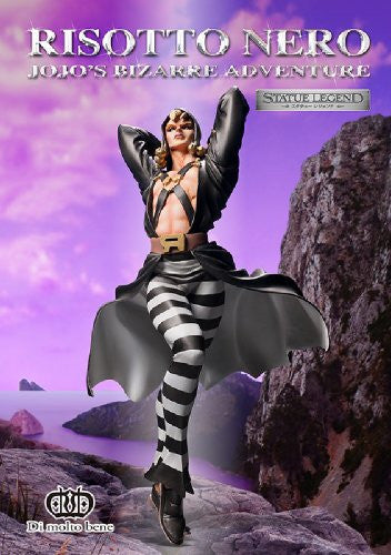 JoJo's Bizarre Adventure - Vento Aureo - Risotto Nero - Statue Legend #33 (Di molto bene), Franchise: JoJo's Bizarre Adventure, Release Date: 28. Oct 2019, Dimensions: H=160 mm (6.24 in), Store Name: Nippon Figures