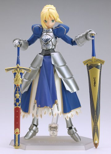 Fate/Stay Night - Saber - Figma #003 (Max Factory), Franchise: Fate/Stay Night, Brand: Max Factory, Release Date: 06. Dec 2011, Type: figma, Dimensions: H=140 mm (5.46 in), Material: ABS, PVC, Nippon Figures