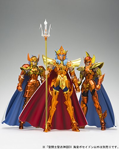 Saint Seiya - Kaiou Poseidon - Myth Cloth EX - Imperial Sloan Set (Bandai), Franchise: Saint Seiya, Brand: Bandai, Release Date: 23. Jun 2018, Type: General, Dimensions: 180 mm, Scale: H=180mm (7.02in), Material: ABSDIE CASTPVC, Store Name: Nippon Figures