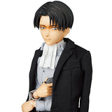 Attack on Titan - Levi Ackerman - Real Action Heroes #697 - 1/6 - Suit Ver. (Medicom Toy), Franchise: Attack on Titan, Brand: Medicom Toy, Release Date: 07. Sep 2015, Dimensions: H=300 mm (11.7 in), Scale: 1/6, Material: ABS, FABRIC, PVC, Store Name: Nippon Figures