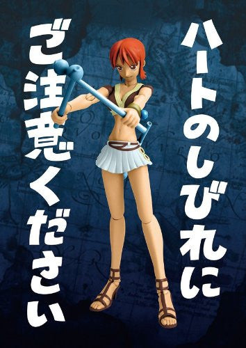 One Piece - Nami - S.H.Figuarts (Bandai), Franchise: One Piece, Brand: Bandai, Release Date: 25. Dec 2010, Type: General, Dimensions: H=140 mm (5.46 in), Material: ABS, POM, PVC, Nippon Figures