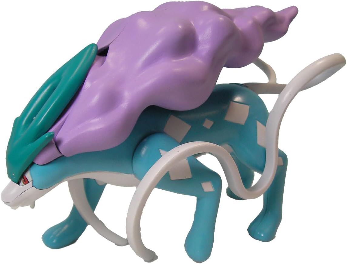 Pokémon - Suicune - Pokémon Model Kit Collection No.9 (Bandai), Easy assembly with snap-together parts, Highly detailed and accurate representation of Suicune, No glue required, Nippon Figures