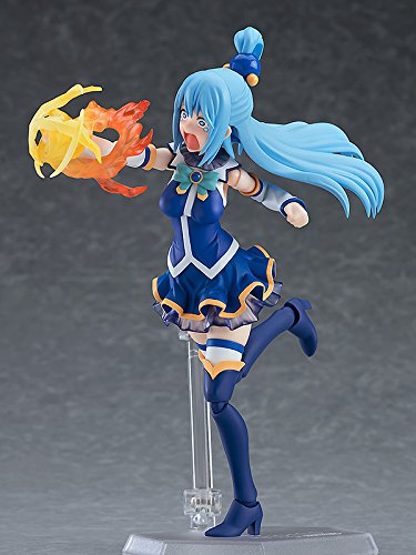 KonoSuba - Aqua - Figma #399 - Max Factory, Franchise: KonoSuba, Brand: Max Factory, Release Date: 31. Dec 2019, Type: Figma, Dimensions: 140 mm, Material: ABS, PVC, Store Name: Nippon Figures