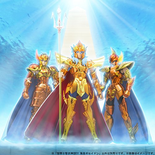 Saint Seiya - Kaiou Poseidon - Myth Cloth EX - Imperial Sloan Set (Bandai), Franchise: Saint Seiya, Brand: Bandai, Release Date: 23. Jun 2018, Type: General, Dimensions: 180 mm, Scale: H=180mm (7.02in), Material: ABSDIE CASTPVC, Store Name: Nippon Figures
