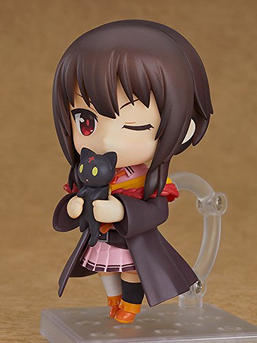 KonoSuba - Chomusuke - Megumin - Nendoroid #851 - School Uniform Ver., Franchise: KonoSuba, Brand: Good Smile Company, Release Date: 18. Feb 2018, Type: Nendoroid, Store Name: Nippon Figures