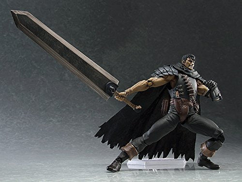 Berserk - Guts - Figma #359 - Black Swordsman ver., Repainted Edition (Max Factory), Franchise: Berserk, Release Date: 25. Dec 2017, Dimensions: H=165mm (6.44in), Material: ABS, FABRIC, PVC, Store Name: Nippon Figures