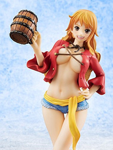 Nami | Portrait Of Pirates Limited Edition | Mugiwara, One Piece franchise, MegaHouse brand, 31. Aug 2016 release date, 1/8 scale, ABS and PVC material, Nippon Figures