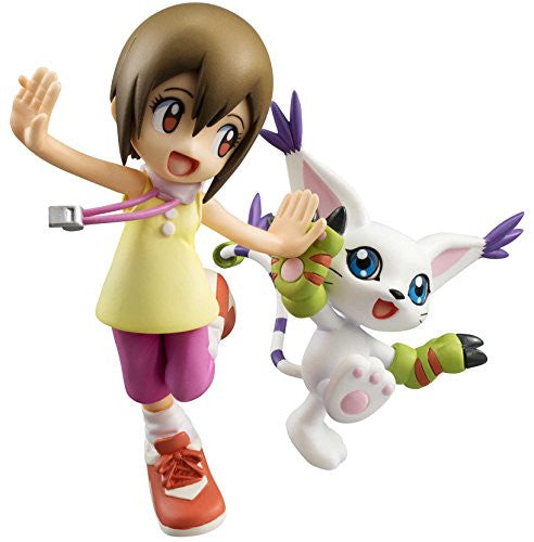 Digimon Adventure - Tailmon - Yagami Hikari - G.E.M. - 1/10 (MegaHouse), Franchise: Digimon Adventure, Brand: MegaHouse, Release Date: 19. Feb 2016, Dimensions: H=105 mm (4.1 in), Scale: 1/10, Store Name: Nippon Figures