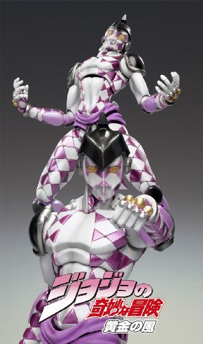 JoJo's Bizarre Adventure - Vento Aureo - Purple Haze - Super Action Statue #47 (Medicos Entertainment), Release Date: 28. Oct 2019, Dimensions: H=160 mm (6.24 in), Nippon Figures