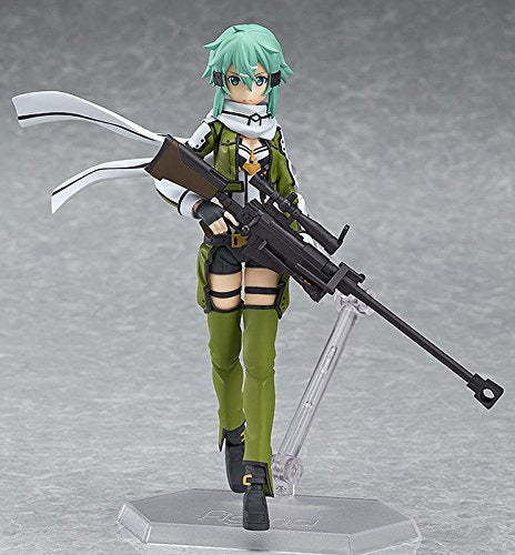 Sword Art Online II - Sinon - Figma #241 (Max Factory), Franchise: Sword Art Online II, Release Date: 05. Apr 2017, Dimensions: H=135 mm (5.27 in), Store Name: Nippon Figures