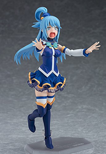 KonoSuba - Aqua - Figma #399 - Max Factory, Franchise: KonoSuba, Brand: Max Factory, Release Date: 31. Dec 2019, Type: Figma, Dimensions: 140 mm, Material: ABS, PVC, Store Name: Nippon Figures