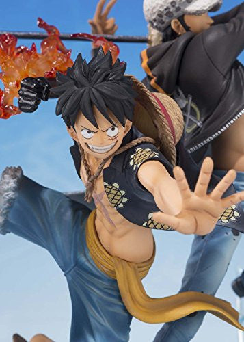 Monkey D Luffy | Trafalgar Law | 5th Anniversary Edition, One Piece franchise, Bandai brand, H=150 mm (5.85 in) dimensions, Nippon Figures