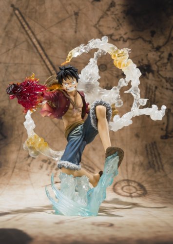 Monkey D Luffy | Battle Version | Figuarts ZERO, Franchise: One Piece, Brand: Bandai, Release Date: 12. Apr 2014, Dimensions: H=140 mm (5.46 in), Material: ABS, PVC, Store Name: Nippon Figures
