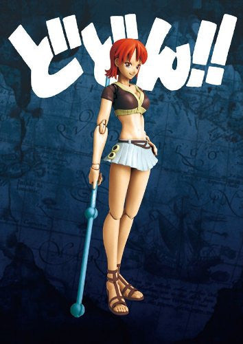 One Piece - Nami - S.H.Figuarts (Bandai), Franchise: One Piece, Brand: Bandai, Release Date: 25. Dec 2010, Type: General, Dimensions: H=140 mm (5.46 in), Material: ABS, POM, PVC, Nippon Figures