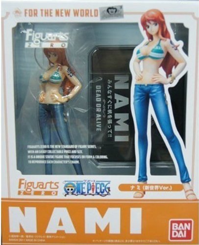 One Piece - Nami - Figuarts ZERO - The New World (Bandai), Franchise: One Piece, Brand: Bandai, Release Date: 31. Oct 2012, Dimensions: H=140 mm (5.46 in), Material: ABS, PVC, Store Name: Nippon Figures
