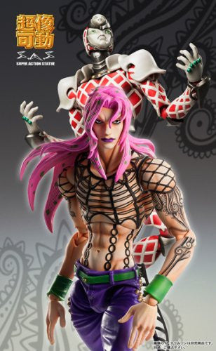 JoJo's Bizarre Adventure - Golden Wind - Diavolo - Super Action Statue (Medicos Entertainment), Franchise: JoJo's Bizarre Adventure, Release Date: 22. Jan 2020, Dimensions: H=160 mm (6.24 in), Store Name: Nippon Figures