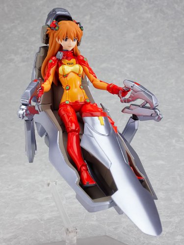 Evangelion Shin Gekijouban - Soryu Asuka Langley - Figma #084 - Test Plugsuit ver., Franchise: Evangelion Shin Gekijouban, Brand: Max Factory, Release Date: 26. Jan 2011, Type: figma, Dimensions: H=145 mm (5.66 in), Material: ABS, POM, PP, PVC, Store Name: Nippon Figures