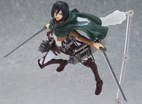 Attack on Titan - Mikasa Ackerman - Figma #203 (Max Factory), Franchise: Attack on Titan, Release Date: 24. Apr 2014, Dimensions: H=145 mm (5.66 in), Store Name: Nippon Figures