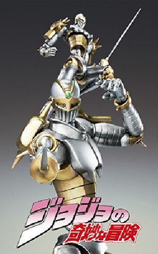 JoJo's Bizarre Adventure - Stardust Crusaders - Anubis - Silver Chariot - Super Action Statue #51 - Second Ver., Franchise: JoJo's Bizarre Adventure, Brand: Medicos Entertainment, Release Date: 31. Mar 2013, Dimensions: H=160 mm (6.24 in), Material: ABS, PVC, Store Name: Nippon Figures