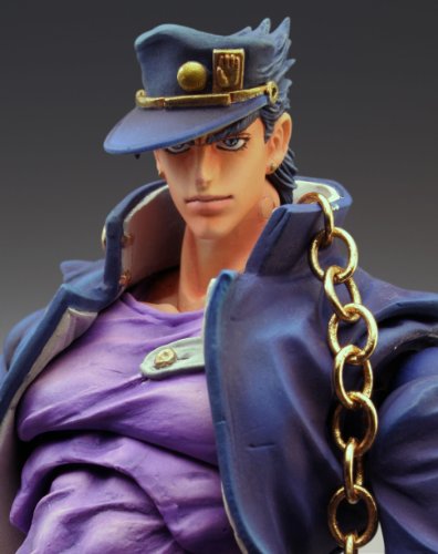 Jojo's Bizarre Adventure - Jotaro Kujo - Super Action Statue, Franchise: JoJo's Bizarre Adventure, Brand: Medicos Entertainment, Release Date: 30. Aug 2013, Dimensions: H=160 mm (6.24 in), Material: ABS, PVC, Store Name: Nippon Figures