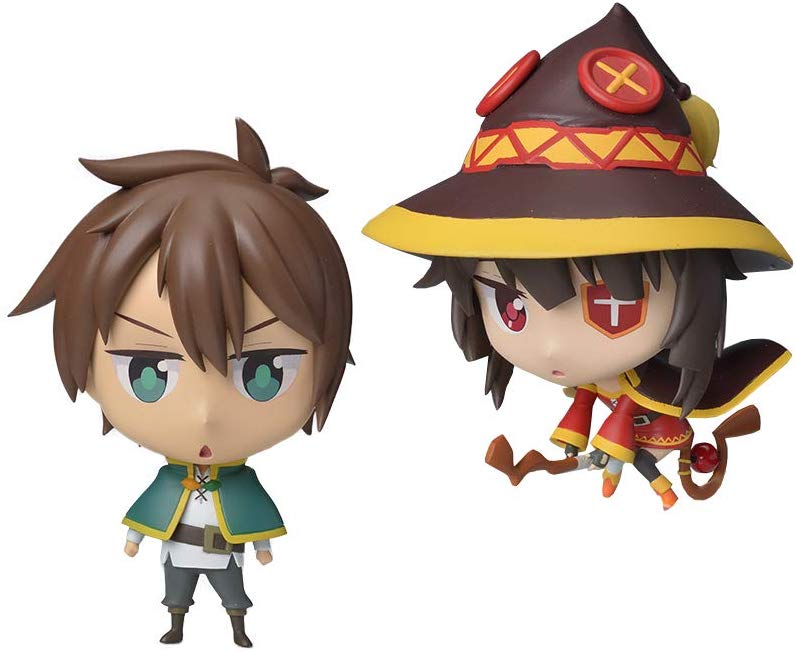 KonoSuba - Megumin - Kazuma Sato - Set of 2 Mini Display Figures (SEGA), Franchise: KonoSuba: Legend of Crimson, Brand: SEGA, Release Date: 09. Jan 2020, Type: Prize, Store Name: Nippon Figures