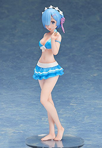 Re:Zero kara Hajimeru Isekai Seikatsu - Rem - S-style - 1/12 - Swimsuit ver. (FREEing), PVC figure, H=130mm, 1/12 scale, Nippon Figures