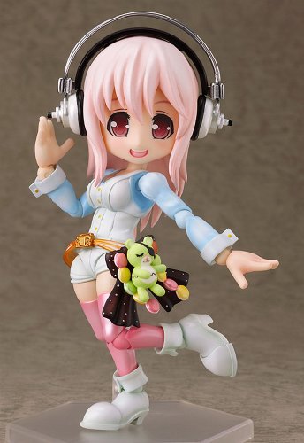 Nitro Super Sonic - Sonico - S.K. Series (Sentinel, Wing), PVC figure with dimensions H=130 mm, Nippon Figures