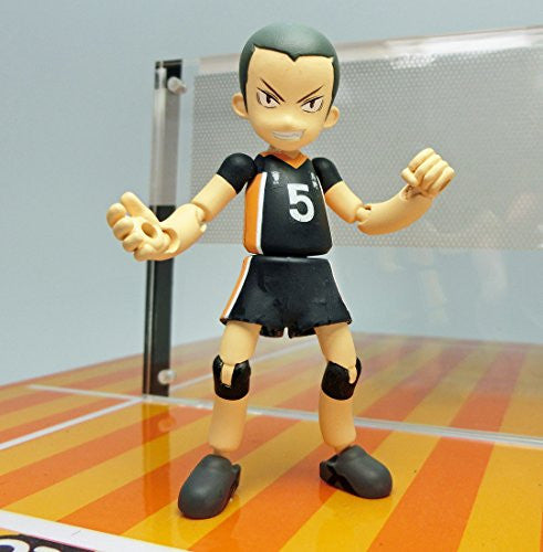 Haikyu!! - Tanaka Ryunosuke - Playgure PG04 (Takara Tomy), Franchise: Haikyu!!, Brand: Takara Tomy, Release Date: 31. Aug 2015, Dimensions: H=90 mm (3.51 in), Store Name: Nippon Figures
