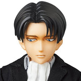 Attack on Titan - Levi Ackerman - Real Action Heroes #697 - 1/6 - Suit Ver. (Medicom Toy), Franchise: Attack on Titan, Brand: Medicom Toy, Release Date: 07. Sep 2015, Dimensions: H=300 mm (11.7 in), Scale: 1/6, Material: ABS, FABRIC, PVC, Store Name: Nippon Figures