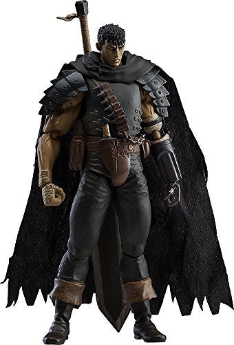 Berserk - Guts - Figma #359 - Black Swordsman ver., Repainted Edition (Max Factory), Franchise: Berserk, Release Date: 25. Dec 2017, Dimensions: H=165mm (6.44in), Material: ABS, FABRIC, PVC, Store Name: Nippon Figures