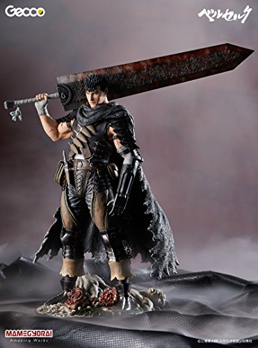 Berserk - Guts - 1/6 - Lost Children Chapter, The Black Swordsman Ver. (Gecco, Mamegyorai), Franchise: Berserk, Brand: Gecco, Release Date: 26. Oct 2015, Dimensions: H=380 mm (14.82 in), Scale: 1/6, Material: ABS, PVC, Store Name: Nippon Figures