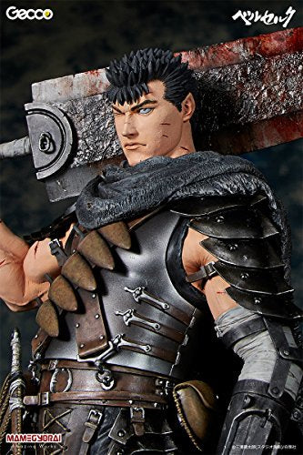 Berserk - Guts - 1/6 - Lost Children Chapter, The Black Swordsman Ver. (Gecco, Mamegyorai), Franchise: Berserk, Brand: Gecco, Release Date: 26. Oct 2015, Dimensions: H=380 mm (14.82 in), Scale: 1/6, Material: ABS, PVC, Store Name: Nippon Figures