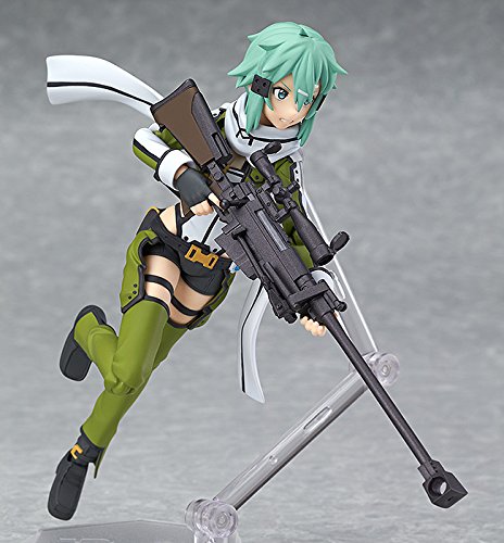 Sword Art Online II - Sinon - Figma #241 (Max Factory), Franchise: Sword Art Online II, Release Date: 05. Apr 2017, Dimensions: H=135 mm (5.27 in), Store Name: Nippon Figures