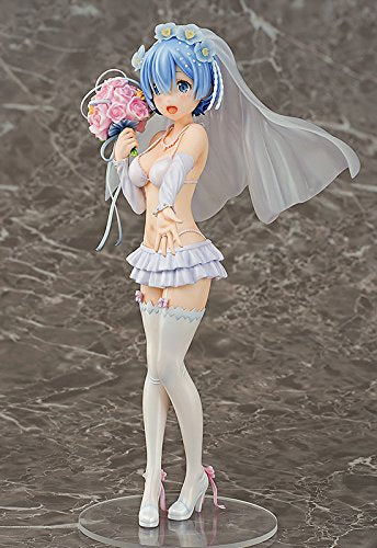 Re:Zero kara Hajimeru Isekai Seikatsu - Rem - 1/7 - Wedding Ver., Phat Company, Release Date: 20. Dec 2017, Scale: 1/7, Nippon Figures