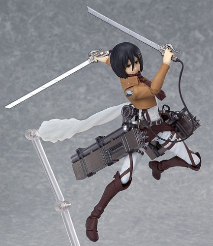 Attack on Titan - Mikasa Ackerman - Figma #203 (Max Factory), Franchise: Attack on Titan, Release Date: 24. Apr 2014, Dimensions: H=145 mm (5.66 in), Store Name: Nippon Figures