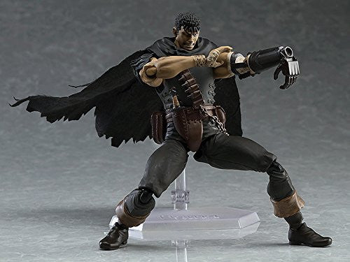 Berserk - Guts - Figma #359 - Black Swordsman ver., Repainted Edition (Max Factory), Franchise: Berserk, Release Date: 25. Dec 2017, Dimensions: H=165mm (6.44in), Material: ABS, FABRIC, PVC, Store Name: Nippon Figures