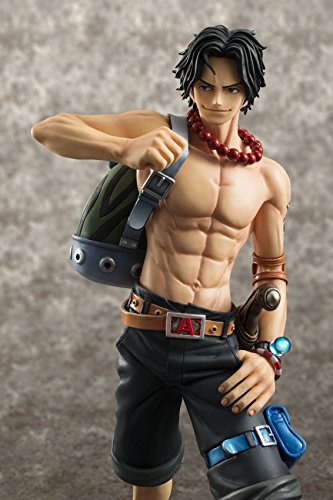 Portgas D Ace | Portrait Of Pirates DX | 10th Limited Version, One Piece franchise, MegaHouse brand, Release Date: 26. Dec 2016, Scale: 1/8, Nippon Figures