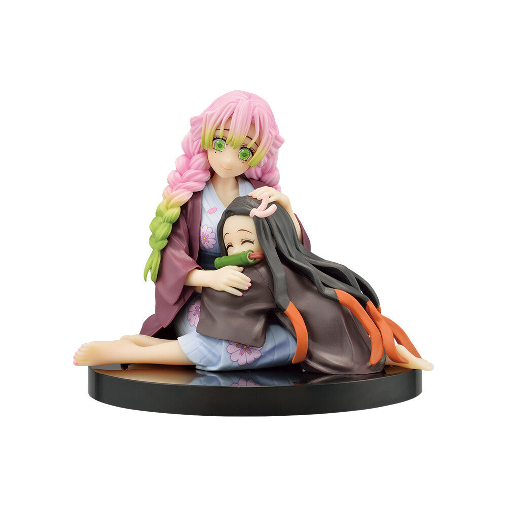 Demon Slayer - Kamado Nezuko - Kanroji Mitsuri - Ichiban Kuji Demon Slayer Iza Katanakaji no Sato e - C Prize (Bandai Spirits), Franchise: Demon Slayer, Brand: Bandai Spirits, Release Date: 31. May 2023, Type: Prize, Dimensions: H=90mm (3.51in), Store Name: Nippon Figures